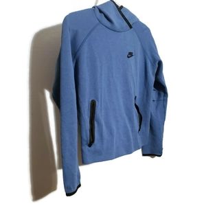 ike Medium Blue $90 Tech Hoodie sweatshirt